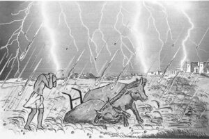 10가지 재앙 우박 - 출애굽기