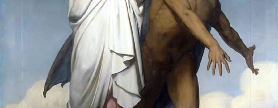 그리스도의 시험 - The Temptation of Christ -Ary Scheffer(1854)