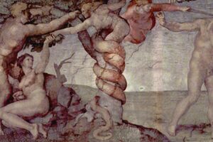 아담과 하와의 타락 - Michelangelo Buonarroti