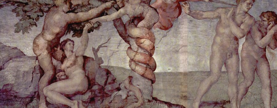 아담과 하와의 타락 - Michelangelo Buonarroti